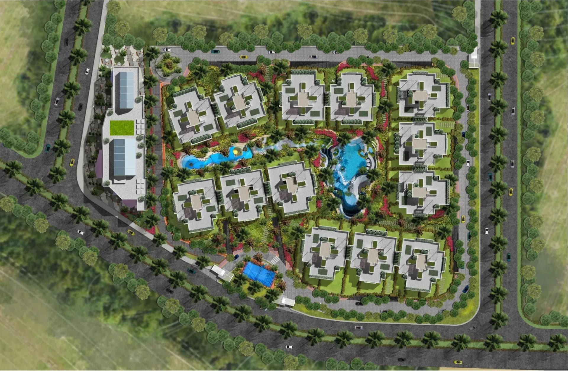 Acasa Alma, New Cairo — master plan