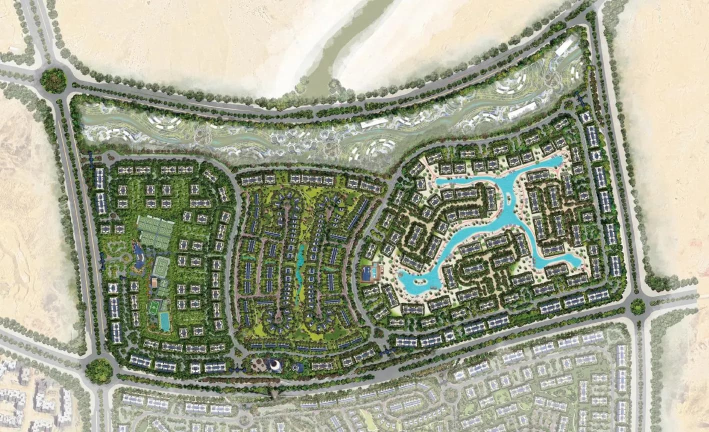 Aliva, Mostakbal City — master plan
