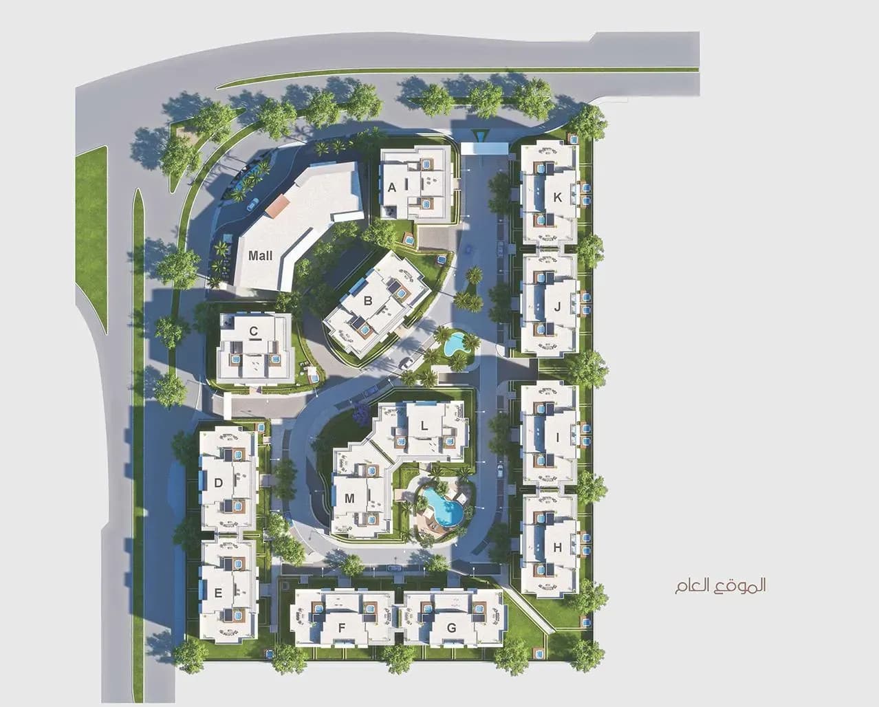 Amorada, New Cairo — master plan