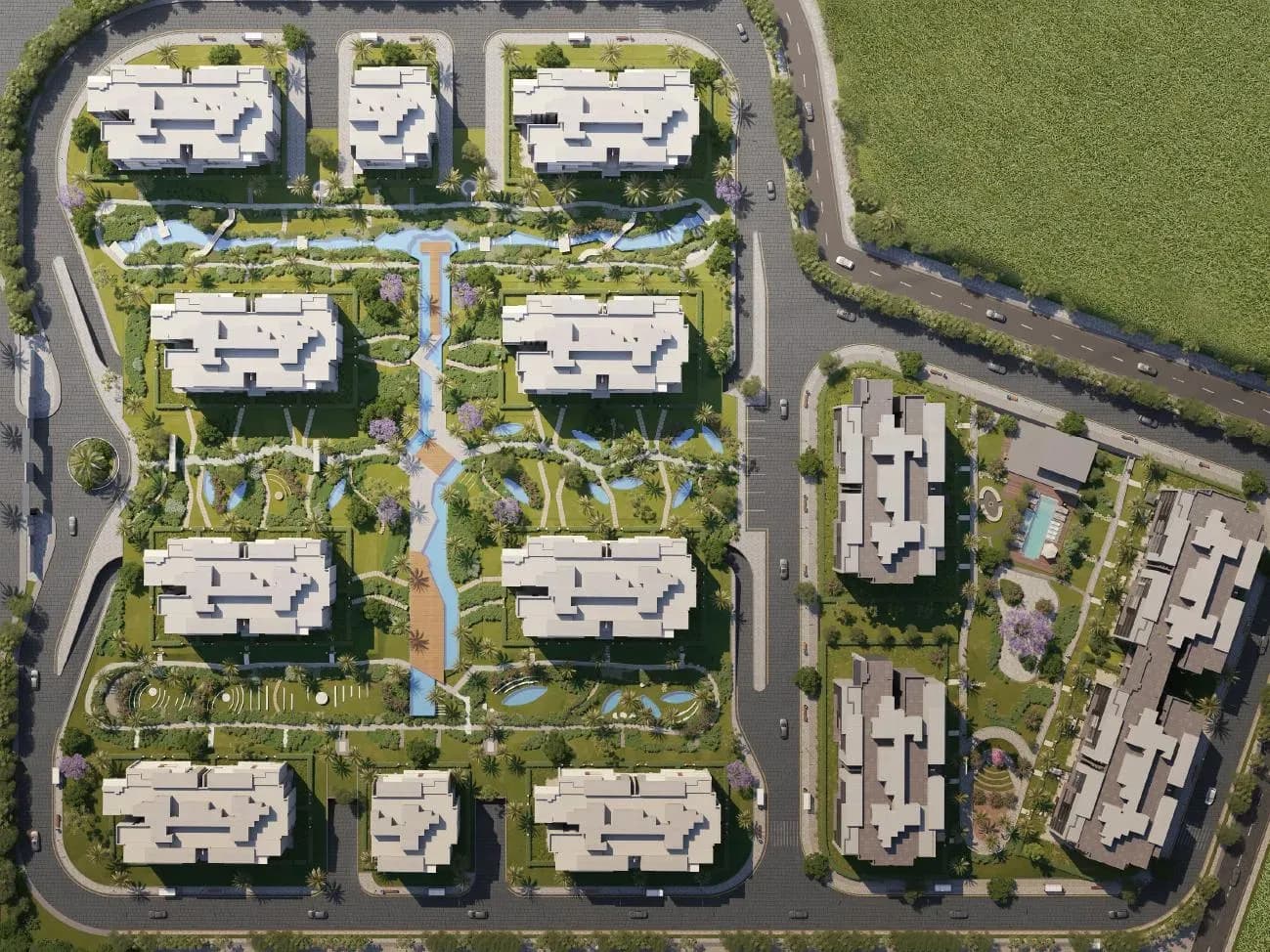 Avelin, New Cairo — master plan