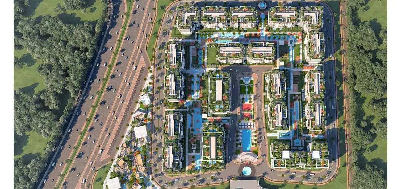 Botanica Residential, New Capital — master plan