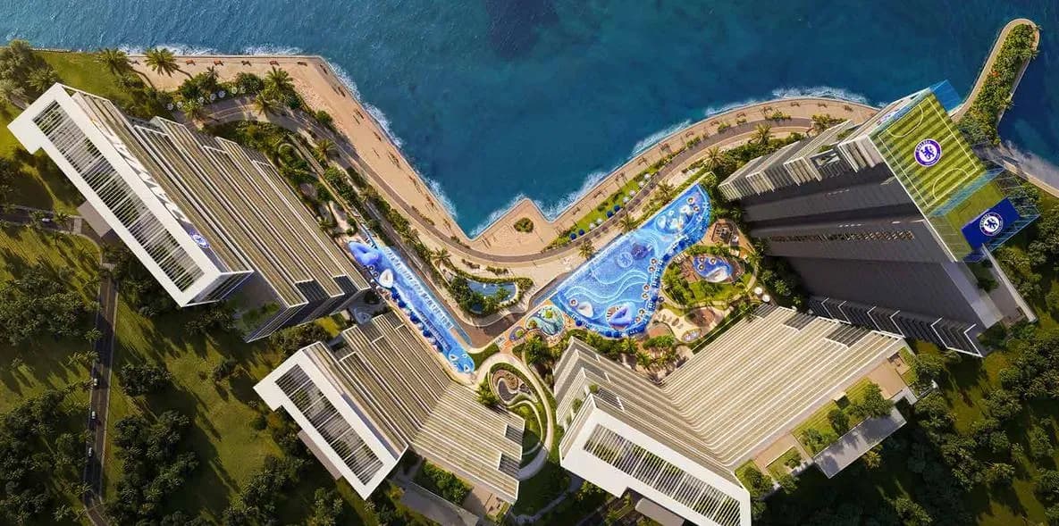 Chelsea Residences, Dubai — master plan