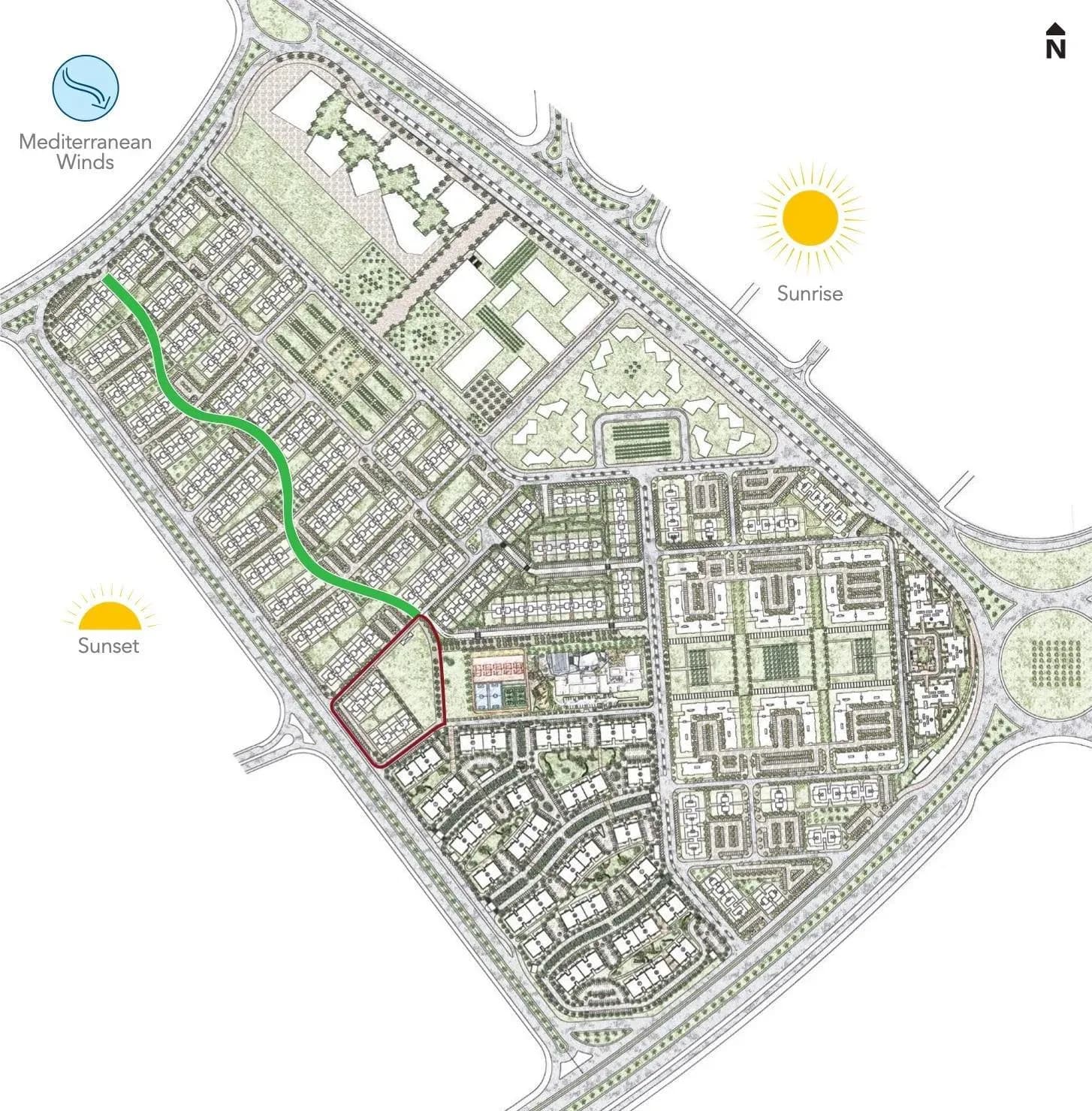 Eastown, New Cairo — master plan