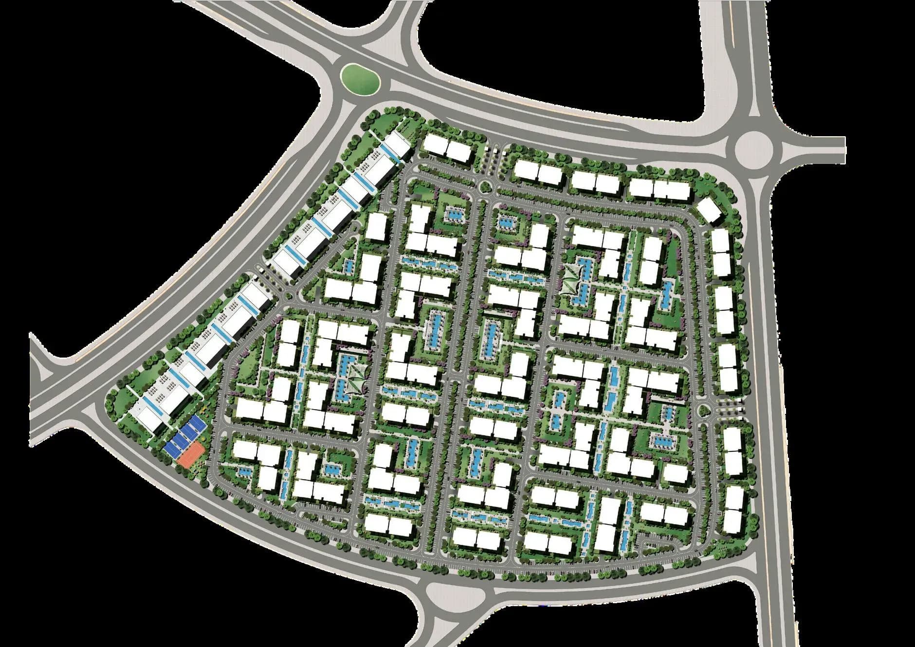 El Patio Riva, New Cairo — master plan