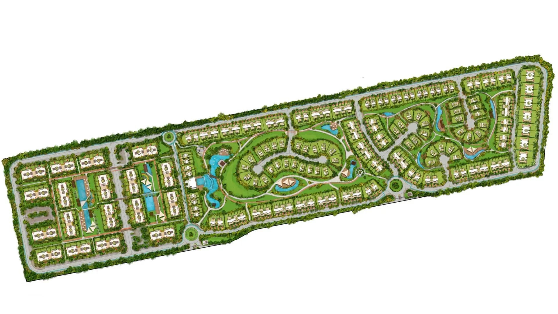 Gates Lugar, 6th of October — master plan