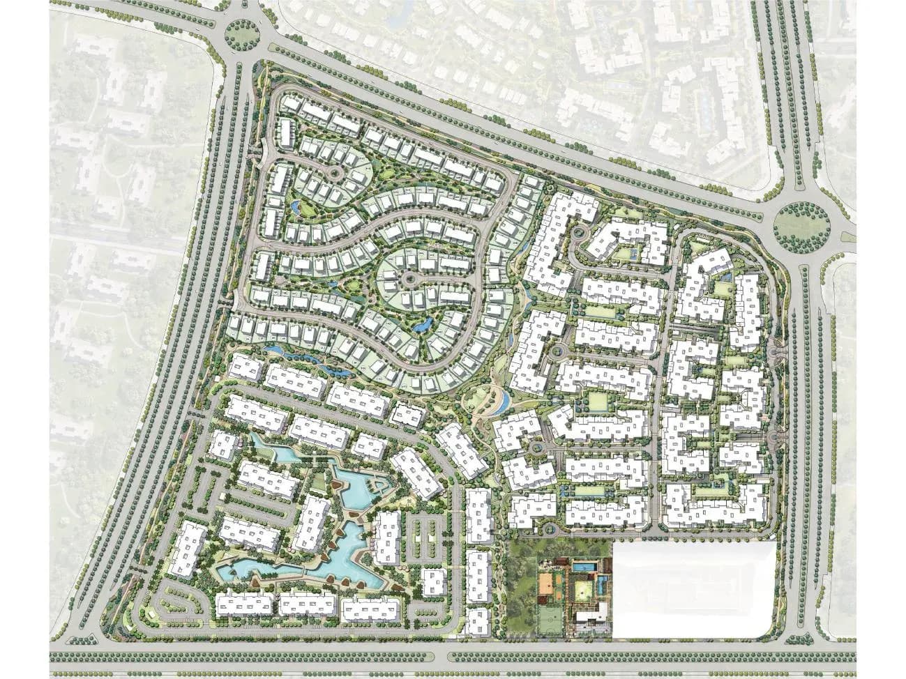 Haptown, Mostakbal City — master plan