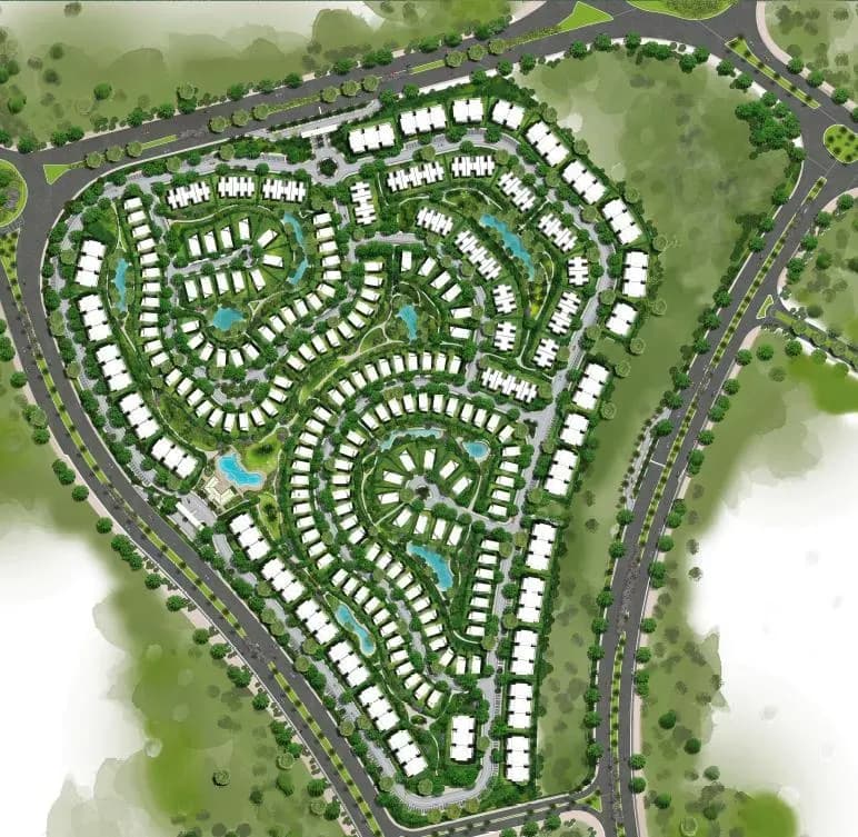 Ivoire West, El Sheikh Zayed — master plan