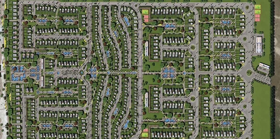 La Vista Ras El Hikma, North Coast — master plan