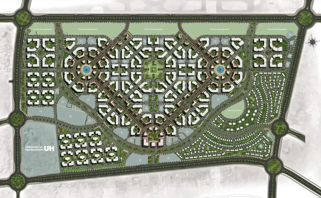 New Garden City, New Capital — master plan