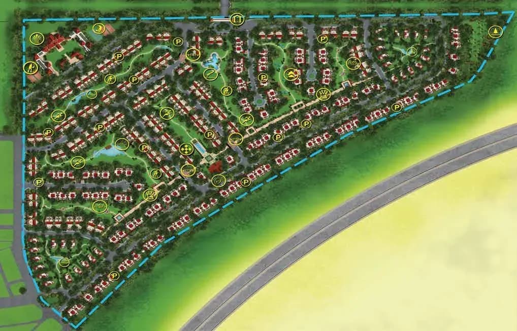 October Park, 6th of October — master plan