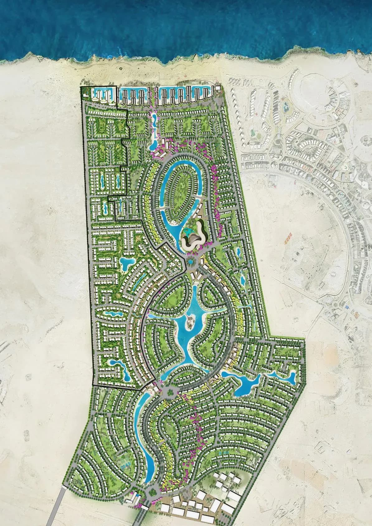 Summer، الساحل الشمالي — المخطط العام
