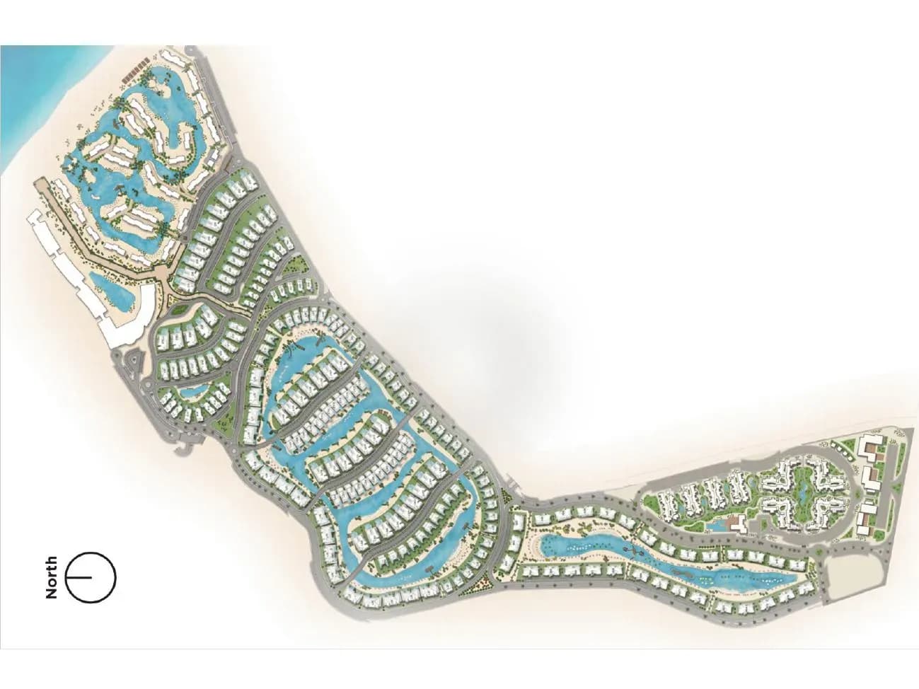Zoya Ghazala Bay, North Coast — master plan